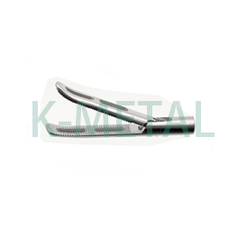 Powder metallurgy stainless steel hemostatic forceps